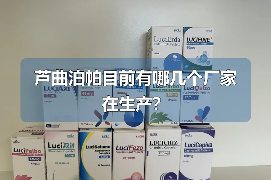 芦曲泊帕目前有哪几个厂家在生产?